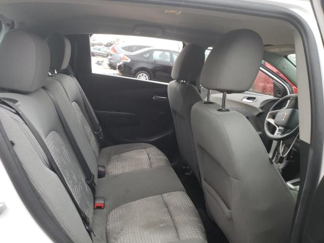 1G1JA6SH9E4210225 - 2014 CHEVROLET SONIC LS WHITE photo 10