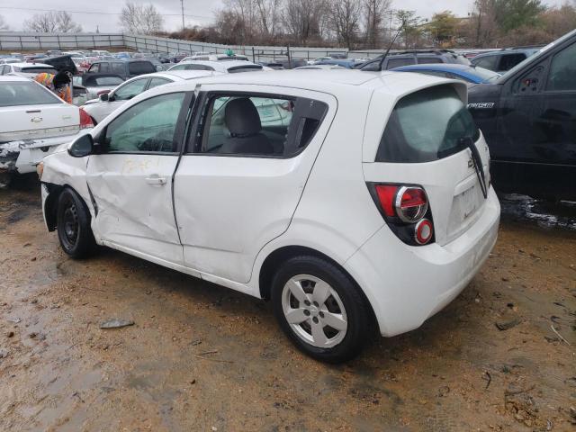 1G1JA6SH9E4210225 - 2014 CHEVROLET SONIC LS WHITE photo 2