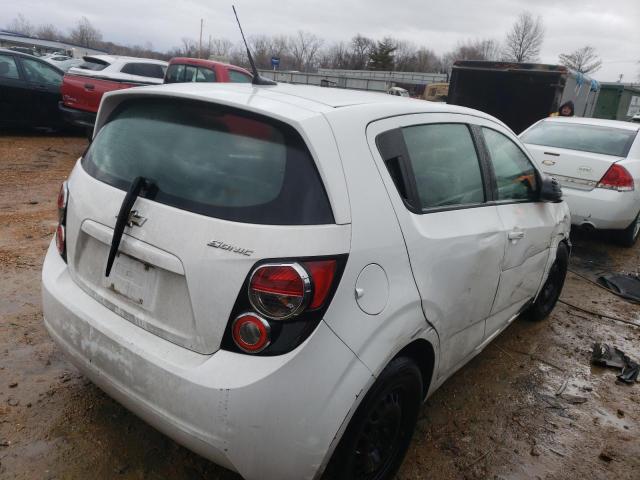 1G1JA6SH9E4210225 - 2014 CHEVROLET SONIC LS WHITE photo 3
