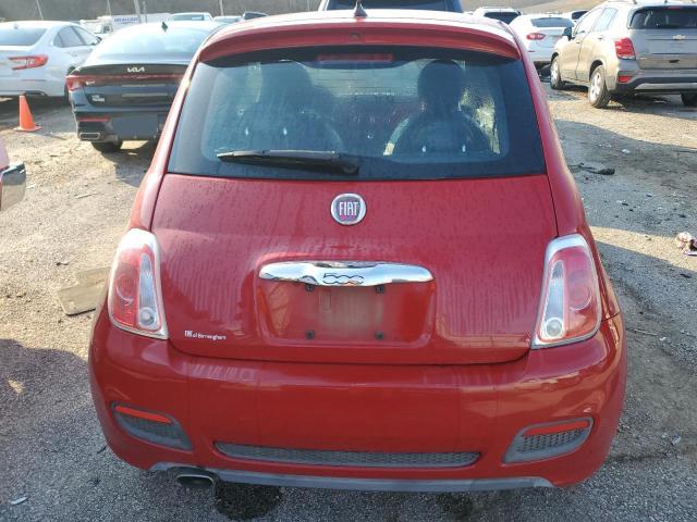 3C3CFFBR9ET219158 - 2014 FIAT 500 SPORT RED photo 6