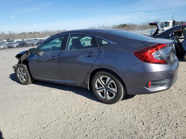 2HGFC2F54HH505449 - 2017 HONDA CIVIC LX GRAY photo 2