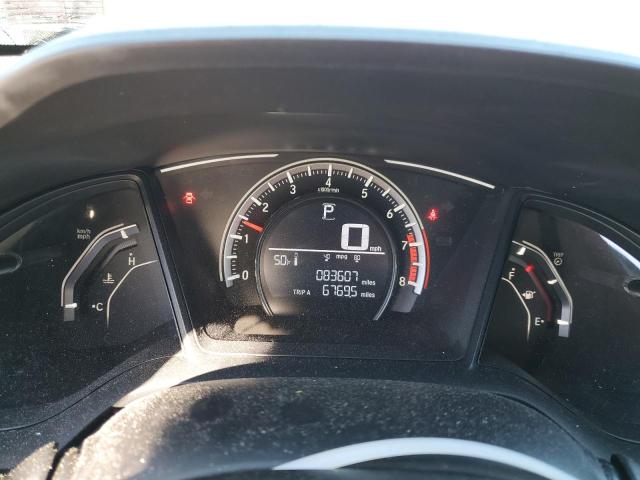 2HGFC2F54HH505449 - 2017 HONDA CIVIC LX GRAY photo 9