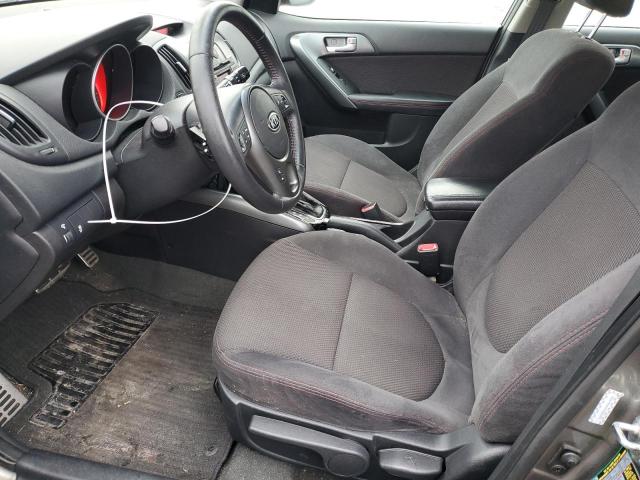 KNAFW5A34C5534797 - 2012 KIA FORTE SX SILVER photo 7