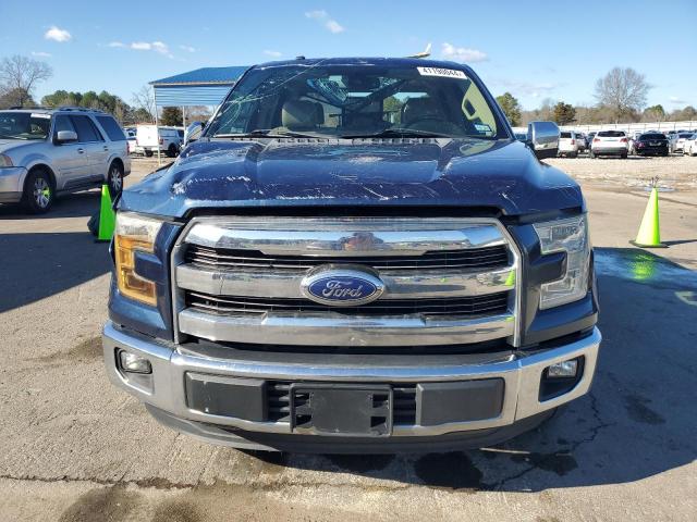 1FTEW1CF7GKD52825 - 2016 FORD F150 SUPERCREW BLUE photo 5