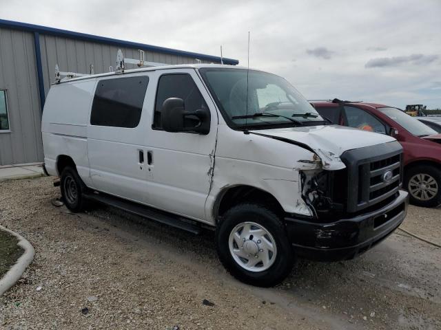 1FTNE24L38DA99389 - 2008 FORD ECONOLINE E250 VAN WHITE photo 4