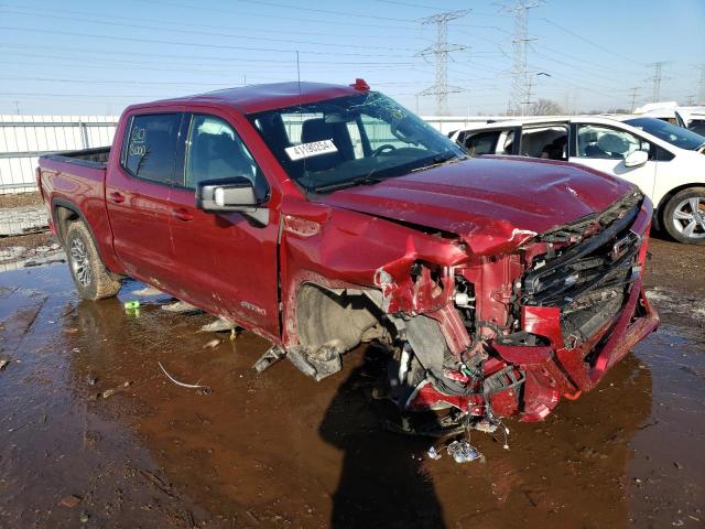 3GTP9EED5KG123417 - 2019 GMC SIERRA K1500 AT4 RED photo 4