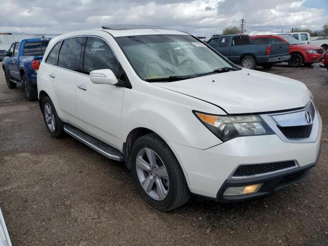 2HNYD2H34CH540768 - 2012 ACURA MDX TECHNOLOGY WHITE photo 4