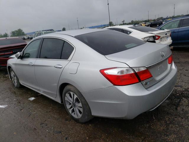 1HGCR2F33EA010783 - 2014 HONDA ACCORD LX SILVER photo 2