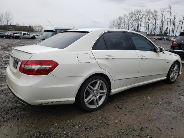 WDDHF5KB6CA565158 - 2012 MERCEDES-BENZ E 350 WHITE photo 3