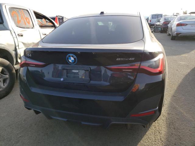 WBY73AW07NFN24767 - 2022 BMW I4 EDRIVE4 BLACK photo 6