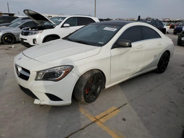 WDDSJ4EB0EN128231 - 2014 MERCEDES-BENZ CLA 250 WHITE photo 1