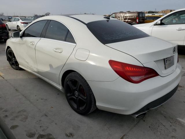 WDDSJ4EB0EN128231 - 2014 MERCEDES-BENZ CLA 250 WHITE photo 2