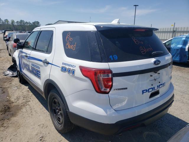 1FM5K8AR3HGD92241 - 2017 FORD EXPLORER POLICE INTERCEPTOR Ağ foto 3