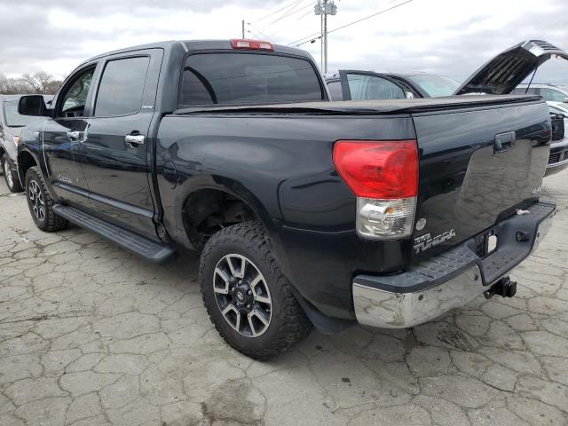 5TBDV58107S480943 - 2007 TOYOTA TUNDRA CREWMAX LIMITED BLACK photo 2