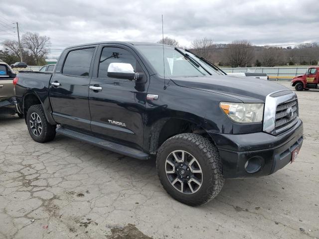 5TBDV58107S480943 - 2007 TOYOTA TUNDRA CREWMAX LIMITED BLACK photo 4