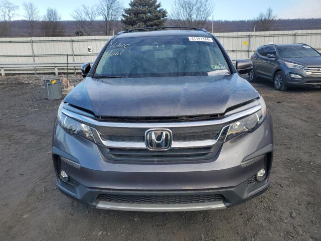 5FNYF6H57MB086970 - 2021 HONDA PILOT EXL GRAY photo 5