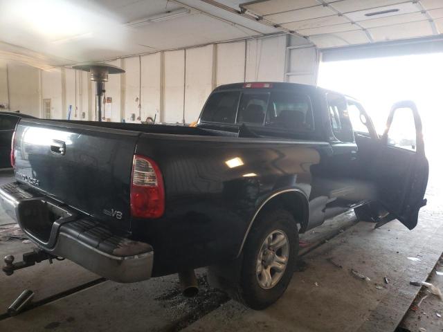5TBRT34116S482821 - 2006 TOYOTA TUNDRA ACCESS CAB SR5 BLACK photo 3