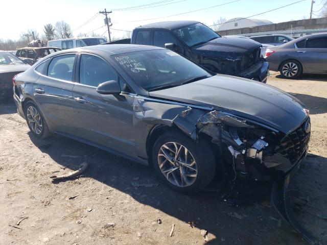 KMHL14JA9NA174395 - 2022 HYUNDAI SONATA SEL GRAY photo 4