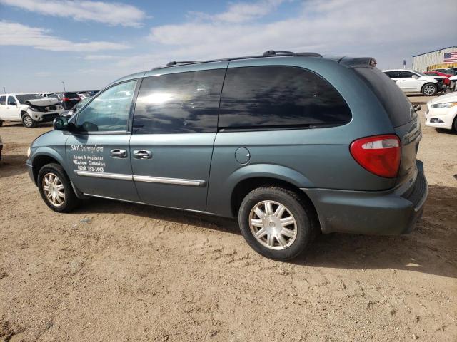 2A4GP54L06R748624 - 2006 CHRYSLER TOWN & COU TOURING TURQUOISE photo 2