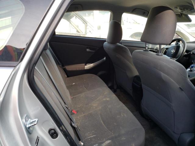 JTDKN3DU9C5417729 - 2012 TOYOTA PRIUS ვერცხლისფერი ფოტო 10