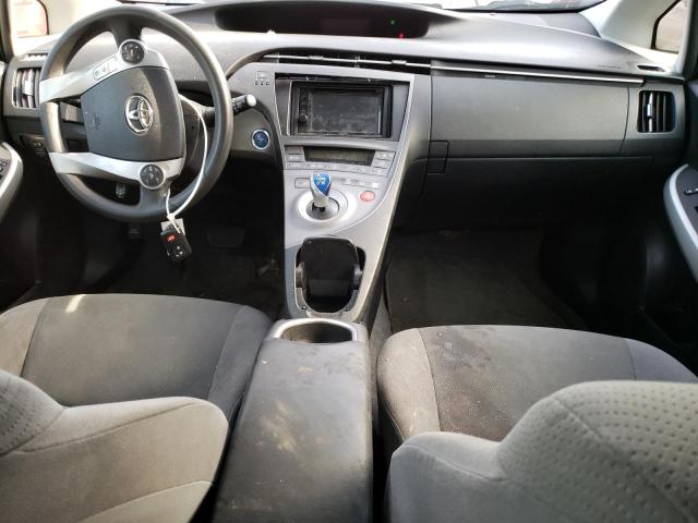 JTDKN3DU9C5417729 - 2012 TOYOTA PRIUS ვერცხლისფერი ფოტო 8