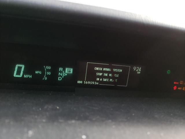 JTDKN3DU9C5417729 - 2012 TOYOTA PRIUS ვერცხლისფერი ფოტო 9