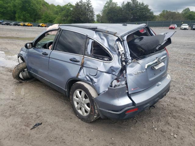 JHLRE48508C000318 - 2008 HONDA CR-V EX BLUE photo 3