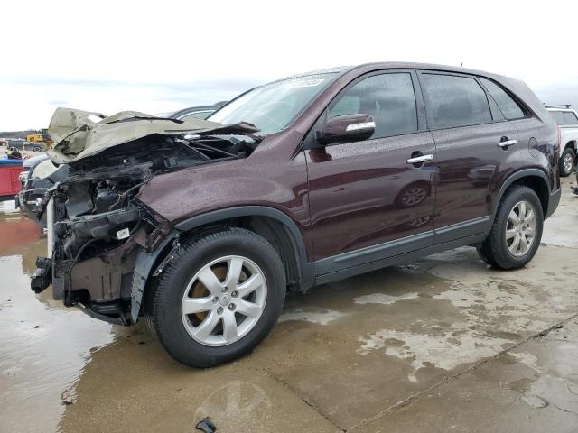 5XYKT4A18CG238143 - 2012 KIA SORENTO BASE MAROON photo 1