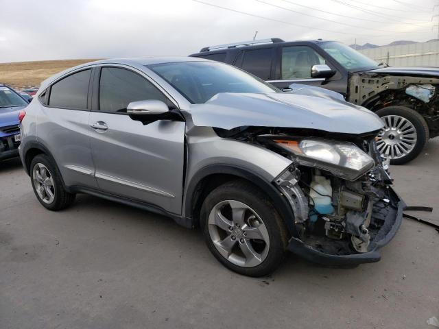 3CZRU6H57HM716220 - 2017 HONDA HR-V EX SILVER photo 4