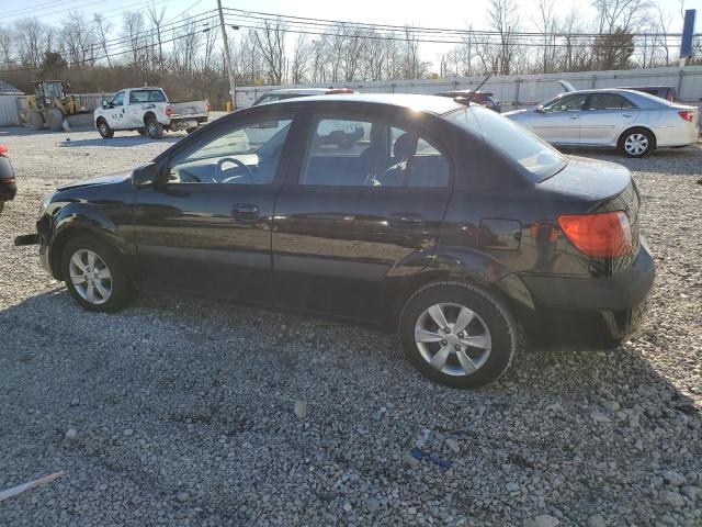 KNADE223796460947 - 2009 KIA RIO BASE BLACK photo 2