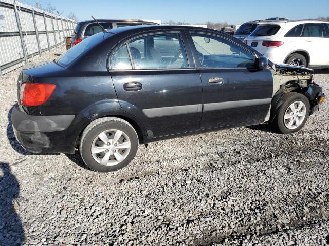 KNADE223796460947 - 2009 KIA RIO BASE BLACK photo 3