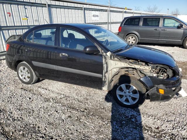 KNADE223796460947 - 2009 KIA RIO BASE BLACK photo 4