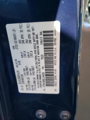 1D7HA16N56J104260 - 2006 DODGE RAM 1500 ST BLUE photo 12