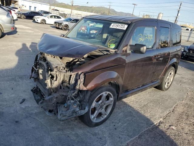 5J6YH17967L007091 - 2007 HONDA ELEMENT SC BURGUNDY photo 1