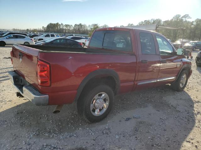 3D7KR28C47G716677 - 2007 DODGE RAM 2500 ST BURGUNDY photo 3