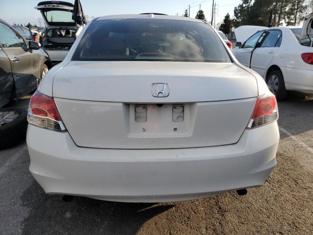 1HGCP36809A009037 - 2009 HONDA ACCORD EXL WHITE photo 6