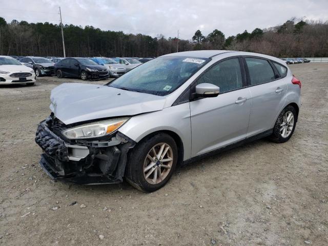 1FADP3K28FL283502 - 2015 FORD FOCUS SE SILVER photo 1