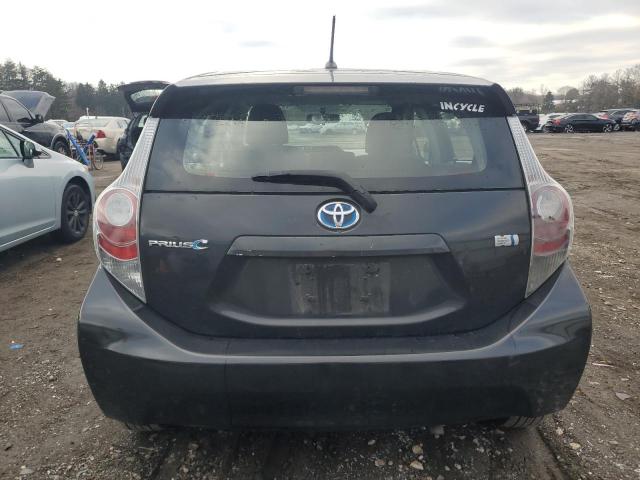 JTDKDTB3XE1562141 - 2014 TOYOTA PRIUS C BLACK photo 6