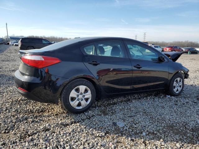 KNAFK4A63G5567537 - 2016 KIA FORTE LX BLACK photo 3