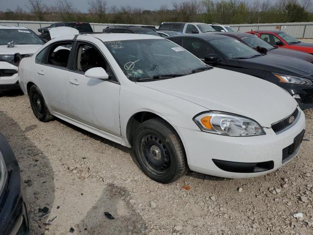 2G1WD5E3XE1105938 - 2014 CHEVROLET IMPALA LIM POLICE WHITE photo 4