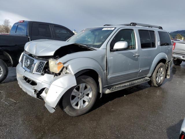 5N1AR18W25C744192 - 2005 NISSAN PATHFINDER LE SILVER photo 1