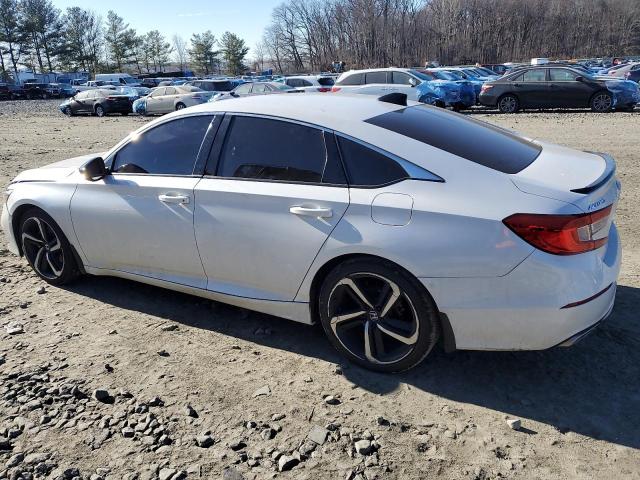 1HGCV1F30MA096042 - 2021 HONDA ACCORD SPORT WHITE photo 2