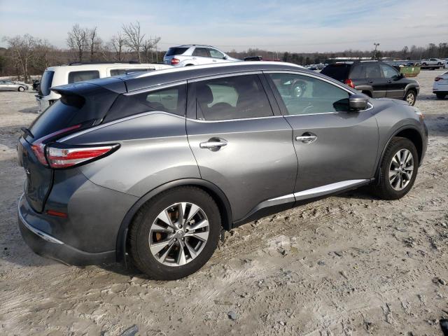 5N1AZ2MG6FN250962 - 2015 NISSAN MURANO S GRAY photo 3