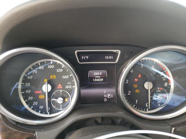 4JGDA5HB4EA417894 - 2014 MERCEDES-BENZ ML 350 4MATIC SILVER photo 9