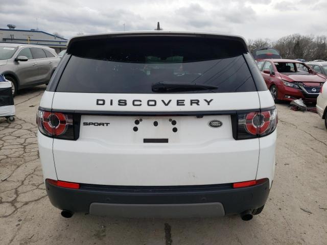 SALCP2BG7GH601358 - 2016 LAND ROVER DISCOVERY SE WHITE photo 6