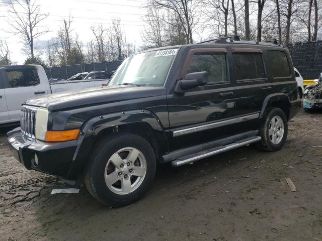 1J8HH58226C238401 - 2006 JEEP COMMANDER LIMITED BLACK photo 1