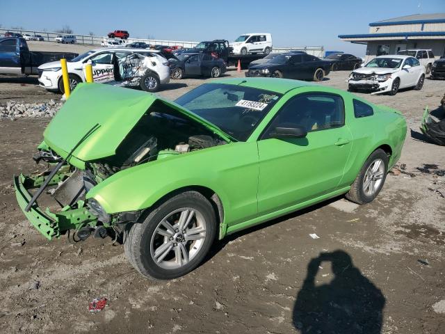 1ZVBP8AM2D5261754 - 2013 FORD MUSTANG GREEN photo 1