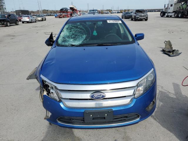 3FAHP0HA0BR142742 - 2011 FORD FUSION SE BLUE photo 5