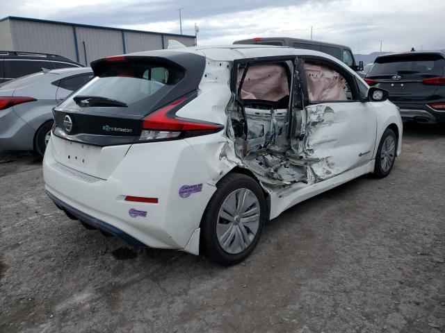 1N4AZ1CP2KC304723 - 2019 NISSAN LEAF S WHITE photo 3