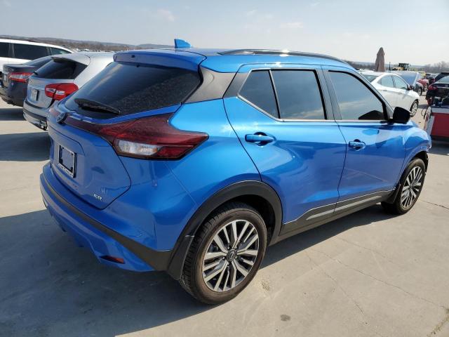 3N1CP5DV2PL514508 - 2023 NISSAN KICKS SR BLUE photo 3